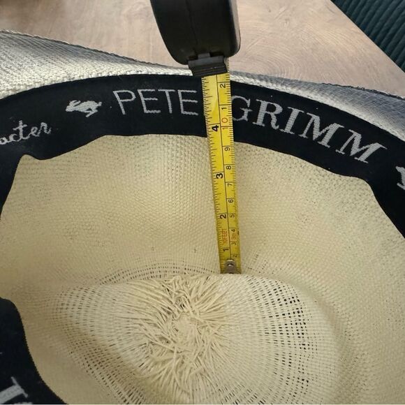 Free People x Peter Grimm Levon Distressed Straw Hat - Picture 11 of 12